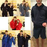 iMucci Red Sweatshirt Men Solid Color Women Hoodies Casual Side Zipper Mensports Slim Sportsware Tracksuit Black Hoody