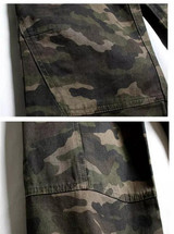 HZIJUE 2017 Mens Camo Joggers Pants Elastic Draw String Casual Camouflage Pants  Black Joggers Calca Swag