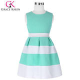 2017 Contrast Color Blue Flower Girl Dresses for Party Children Kids Pageant Ball Gown First Communion Dress Wedding Prom Gowns