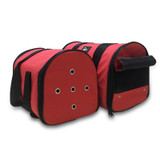 2017 Comfort Carrier Soft-Sided Pet Travel Carrier Petmate Kennel Cat Dog Carrier S/L Red colors for small dog PA03