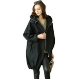 2017 Coat Female Spring Autumn Windbreaker New Fashion Streetwear Design Women's Raincoat Long Windbreaker Trench Coat For Women