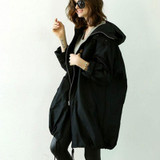 2017 Coat Female Spring Autumn Windbreaker New Fashion Streetwear Design Women's Raincoat Long Windbreaker Trench Coat For Women