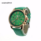 2017 Clock Top Brand Susenstone Luxury Women Quartz-Watch Fashion Women Watch Female Casual Quartz Watch Clock reloj mujer Saat
