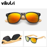 2017 Classic Bamboo Wood Sunglasses Men Women Luxury Brand Sunglasses Drive Goggles  Mirror Sun Glasses Male Shades lunette New