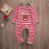 2017 Christmas Baby Girls Boys Clothes Newborn Infant Bebes Striped Romper Kids Christmas Costume Clothing 0-24M 2017 Christmas Baby Girls Boys Clothes Newborn Infant Bebes Striped Romper Kids Christmas Costume Clothing 0-24M