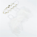 kids newborn Angel Wings Feather Wings Baby Girl hats for girls baby Shoot Hair Accessories Forcaps for boys bonet photo props