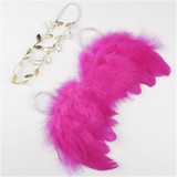 kids newborn Angel Wings Feather Wings Baby Girl hats for girls baby Shoot Hair Accessories Forcaps for boys bonet photo props