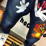 Kids Jeans Children Casual Pants 2-7yrs Boys Jeans Brand Children Clothing Autumn Baby Boys Girls Jeans Cartoon Cat and Mouse Kids Jeans Children Casual Pants 2-7yrs Boys Jeans Brand Children Clothing Autumn Baby Boys Girls Jeans Cartoon Cat and Mouse