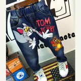 Kids Jeans Children Casual Pants 2-7yrs Boys Jeans Brand Children Clothing Autumn Baby Boys Girls Jeans Cartoon Cat and Mouse Kids Jeans Children Casual Pants 2-7yrs Boys Jeans Brand Children Clothing Autumn Baby Boys Girls Jeans Cartoon Cat and Mouse