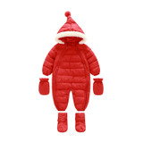 Kids Jackets for Girls Thick Warm Christmas Coats Newborn Snowsuit Baby Infant Winter Jacket Coat Russian Outerwear Clothes G164