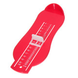 Kids Infant Foot Measure Ruler Board Baby Foot Ruler 0-20cm Adjustable Range Baby Foot Lenght Measuring Tracking Gauge Ruler