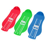 Kids Infant Foot Measure Ruler Board Baby Foot Ruler 0-20cm Adjustable Range Baby Foot Lenght Measuring Tracking Gauge Ruler