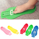 Kids Infant Foot Measure Ruler Board Baby Foot Ruler 0-20cm Adjustable Range Baby Foot Lenght Measuring Tracking Gauge Ruler