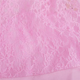 Kids Girls Flower Lace Dress for Party and Wedding Bridesmaid Floral Girl Dress Ball Gown Prom Formal Maxi vestidos