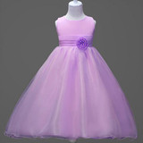 kids girl weddding dress girl children's clothing children's princess dress costume kids girls wedding party evening dress