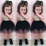 Kids Girl Baby Flower Sequins Party Occasion Prom Wedding Communion Formal Dress Girls Summer Dress
