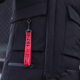 BTKSYXGS 2017 New winter men's down jacket coat Tide fashion Medium-long Thick warm Hooded parka outerwear 991