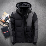 BTKSYXGS 2017 New winter fashion Men's short design Thickening warm Hoodies down jacket coat parka outerwear overcoat