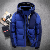 BTKSYXGS 2017 New winter fashion Men's short design Thickening warm Hoodies down jacket coat parka outerwear overcoat