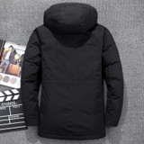 BTKSYXGS 2017 New Men's Winter Casual Hoodies Down Jackets Coats Tide Fashion Thick Warm Waterproof Windproof Parkas Outerwears