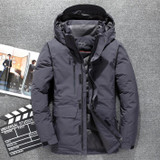 BTKSYXGS 2017 New Men's Winter Casual Hoodies Down Jackets Coats Tide Fashion Thick Warm Waterproof Windproof Parkas Outerwears