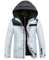 BTKSYXGS 2017 New winter men's Hooded down jackets coats Tide fashion short Thick warm waterproof windproof parkas outerwears