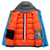 BTKSYXGS 2017 New winter men's Hooded down jackets coats Tide fashion short Thick warm waterproof windproof parkas outerwears