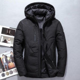 BTKSYXGS 2017 Men's winter Hooded down jacket coat parka Fashion Thick warm Waterproof windproof outerwear overcoat High quality