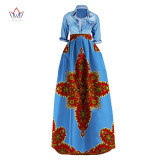 BRW 2017 African Bazin Riche Print Long Skirts Plus Size Dashiki African Traditional Clothes for Women Ball Grown Skirt WY106 BRW 2017 African Bazin Riche Print Long Skirts Plus Size Dashiki African Traditional Clothes for Women Ball Grown Skirt WY106