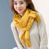 2017 Shawl Scarf For Women Luxury Brand Shawl Winter Warm Pashmina Soft Female fringe Scarf Tassel Cashmere Scarf Women