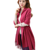 2017 Shawl Scarf For Women Luxury Brand Shawl Winter Warm Pashmina Soft Female fringe Scarf Tassel Cashmere Scarf Women