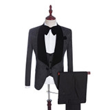 2017 Shawl Lapel Slim Fit Groom Tuxedos Red/White/Black Men Suits Latest Coat Pant Designs Men Wedding Suits For Men Prom Tuxedo