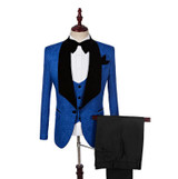 2017 Shawl Lapel Slim Fit Groom Tuxedos Red/White/Black Men Suits Latest Coat Pant Designs Men Wedding Suits For Men Prom Tuxedo