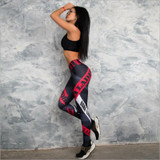 2017 Sexy Womens Workout Leggings For Joggers Fitness legging high waist Elastic Sporting leggins workout Jegging leggings 6079