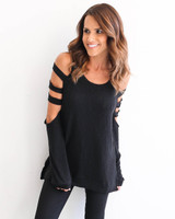 2017 Sexy Women Cotton Shirts O Neck Hollow Out Long Sleeve Sexy Women Tops Solid Blouse Summer Casual Blusas Mujer LX136