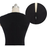 2017 Sexy Vestidos Summer Large Size Dress Black Stretch Evening Party Lace Slim Bodycon Pencil Vestidos Crochet Elegant Dress
