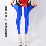 2017 Sexy Solid Candy Neon Women Spring Summer Leggings High Stretched Jeggings Fitness Clothing Ballet Cropped Leggin