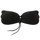 2017 Sexy Push Up Fly Bra Silicone Lace Up Bralette Invisible Bra Strapless Bras for Women Backless Adhesive Sticky Wedding Gel
