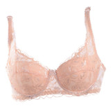 2017 Sexy Lady Women Underwire Padded Up Embroidery Lace Bra 32-40B Brassiere Bra Push Up Bras Good Quality