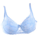 2017 Sexy Lady Women Underwire Padded Up Embroidery Lace Bra 32-40B Brassiere Bra Push Up Bras Good Quality
