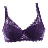 2017 Sexy Lady Women Underwire Padded Up Embroidery Lace Bra 32-40B Brassiere Bra Push Up Bras Good Quality