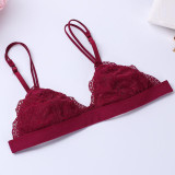 2017 Sexy Lace Bra Push Up Bra Underwear Women Wire Free Lace Bralette Women brassiere Lingerie soutien gorge sujetadores