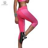 2017 Sexy Hip At Night With Reflection Lights Exercise Women's Leggings Fitness Workout Bodybuilding Slim Women Leggings