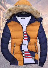 Aliexpress china cheap wholesale men youth new 2017 autumn winters warm leisure fashion tide cotton-padded jacket