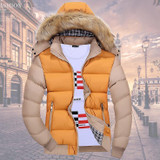Aliexpress china cheap wholesale men youth new 2017 autumn winters warm leisure fashion tide cotton-padded jacket