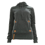 Alien Solid Hooded Women Hoodies Sweatshirts 2017 Hooded Collar Pocket Long Sleeve Pullovers Female Casual Drawstring Tops 30@J