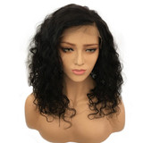 ALICE Brazilian kinky Curly Full Lace Human Hair Wigs With Baby Hair Pre Plucked Lace Remy Hair Wigs For Black Women Bleached