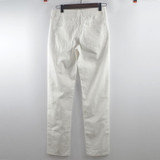Alice & Elmer White Boyfriend Jeans For Women Jeans Pants Women Mid-Waist Denim Jeans Female Pants