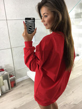 VITIANA Women Casual Hoodies Dress Female Autumn Black Long Sleeve Loose Hoodies Sweatshirts Pullover Short Dresses Harajuku