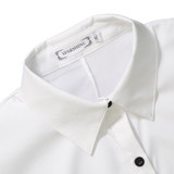2017 Chiffon Blouses Work Wear Women Shirt Turn Down Collar Blusas Femininas Tops Elegant Ladies Formal Office Blouse